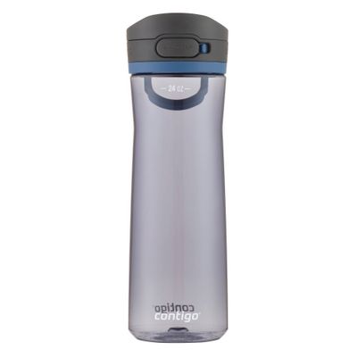 Contigo Jackson 2.0 24oz Plastic Water Bottle with AUTOPOP Lid Blue Corn: Reusable BPA-Free for Kids & All Ages