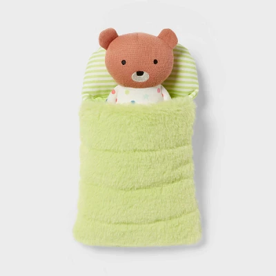 Bear Kids Mini Plush with Sleeping Bag - Pillowfort