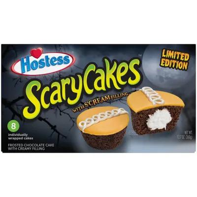 Hostess Scary Cakes with SCream Filling - 12.7oz/8ct - Halloween