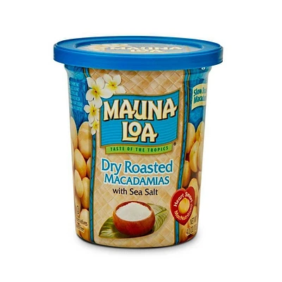 Mauna Loa Dry Roasted Macadamias with Sea Salt - 4oz