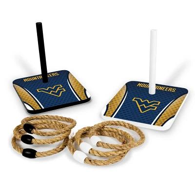 NCAA West Virginia Mountaineers Solid Wood Quoits Toss Game