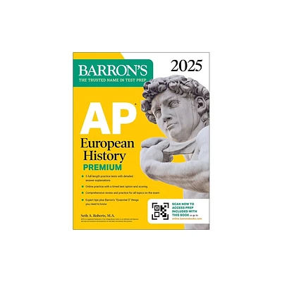 AP European History Premium, 2025: Prep Book with 5 Practice Tests + Comprehensive Review + Online Practice - (Barrons AP Prep) (Paperback)