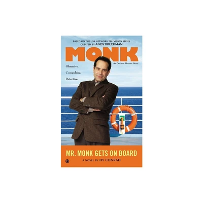 Mr. Monk Gets on Board - by Hy Conrad (Paperback)