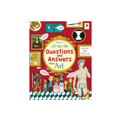 Lift-The-Flap Questions and Answers about Art - by Katie Daynes (Board Book)