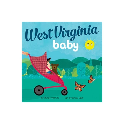 West Virginia Baby - (Local Baby Books) by Shirley Vernick (Board Book)