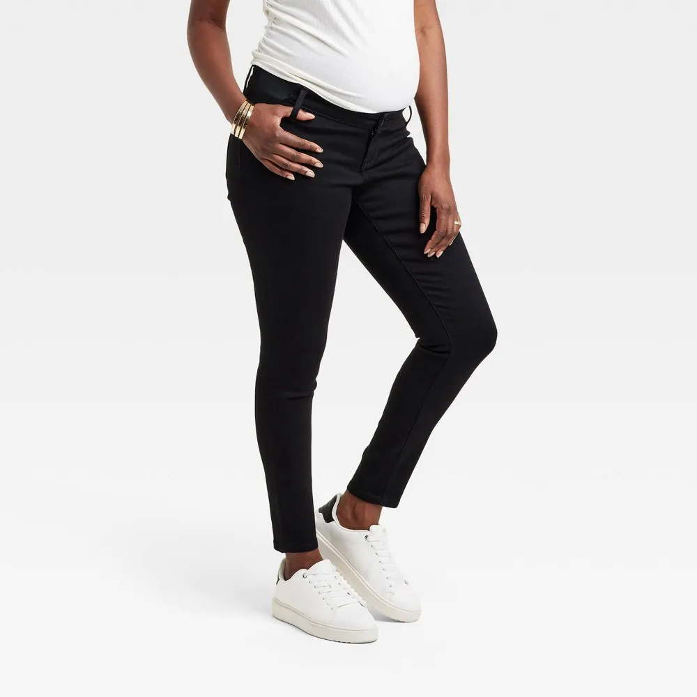 Isabel Maternity by Ingrid & Isabel High-Rise Under Belly Skinny Maternity  Pants