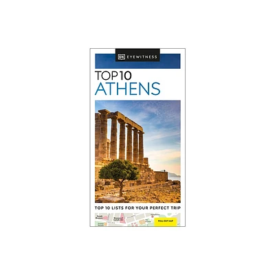 DK Top 10 Athens - (Pocket Travel Guide) by Dk Travel (Paperback)