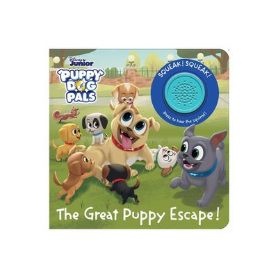 Disney Junior Puppy Dog Pals: The Great Puppy Escape! Sound Book - by Pi Kids (Mixed Media Product)