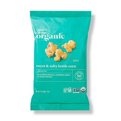 Organic Sweet & Salty Kettle Corn - 7oz - Good & Gather