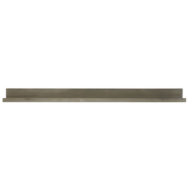 72 Picture Ledge Wall Shelf Driftwood Gray - InPlace: Modern Photo Display, MDF Floating Ledge