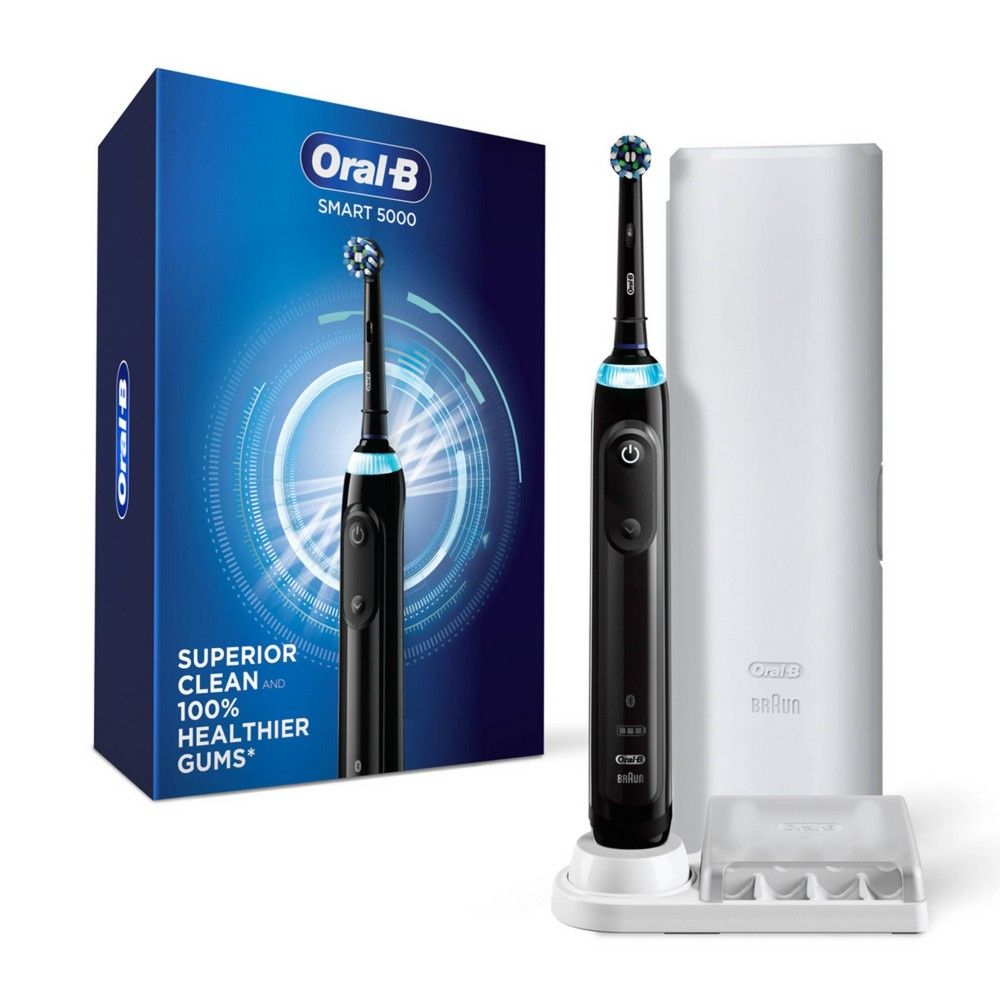 Additief oog Ruïneren Oral-B Pro 5000 SmartSeries Electric Toothbrush with Bluetooth Connectivity  Powered by Braun Black Edition | Connecticut Post Mall