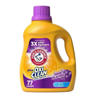 Arm & Hammer Plus OxiClean Odor Blasters Liquid Laundry Detergent