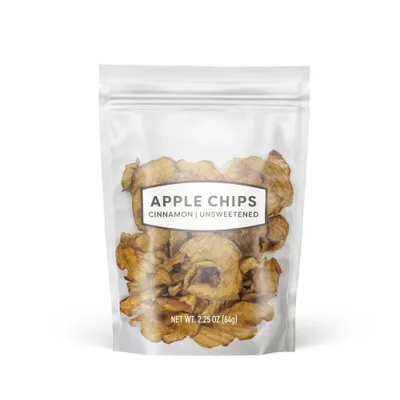 Dried Unsweetened Cinnamon Apple Chips - 2.25oz