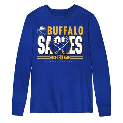 NHL Buffalo Sabres Boys Long Sleeve T-Shirt