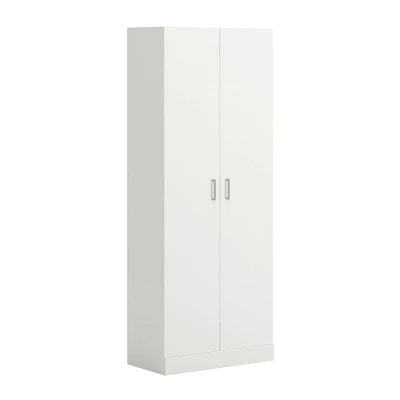 Sauder 2 Door Storage Cabinet White