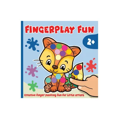 Fingerplay Fun - Activity book for kids 2 - 5 years - by Velvet Idole (Paperback)