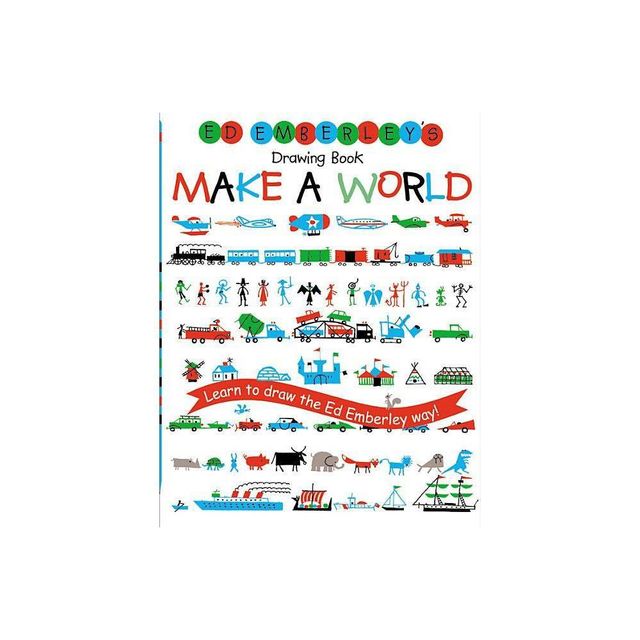 Ed Emberleys Drawing Book: Make a World - (Ed Emberley Drawing Books) (Paperback)