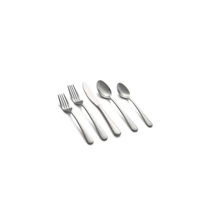 20pc Keene Hammered Mirror Flatware Set - Cambridge Silversmiths