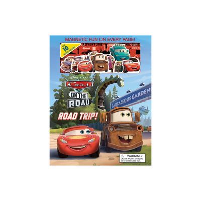 Disney Pixar: Cars on the Road: Road Trip! - (Magnetic Hardcover) by Grace Baranowski (Board Book)