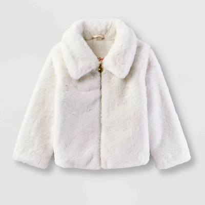 Baby Girls Faux Fur Jacket