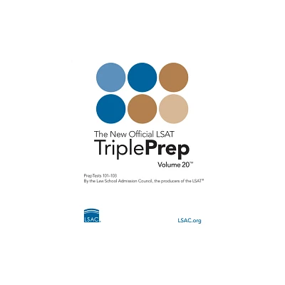 The New Official LSAT Tripleprep Volume 20 - by Law School Admission Council (Paperback)