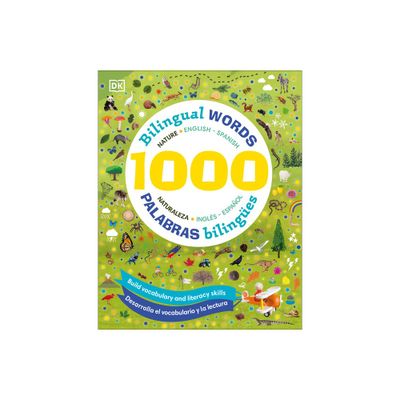 1000 Bilingual Words Nature English-Spanish - (Vocabulary Builders) by Jules Pottle (Hardcover)