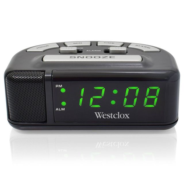 Westclox Dual Alarm Clock Black - Westclox