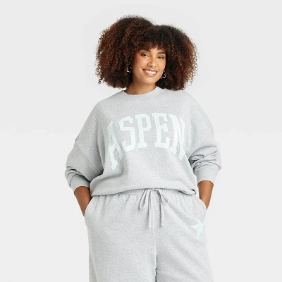 Womens Aspen Graphic Sweatshirt