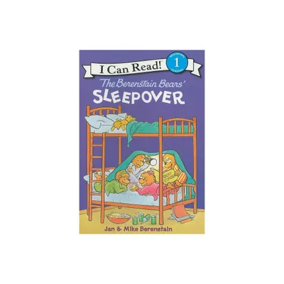 The Berenstain Bears Sleepover - (I Can Read Level 1) by Jan Berenstain & Mike Berenstain (Paperback)