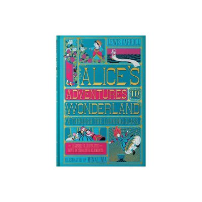 Alices Adventures in Wonderland (Minalima Edition) - by Lewis Carroll (Hardcover)