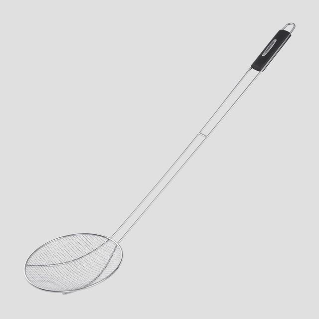 Creole Feast 36 Stainless Steel Wire Skimmer: RoyalGourmet, 26.57 Handle, Cooking & Fryer Tool