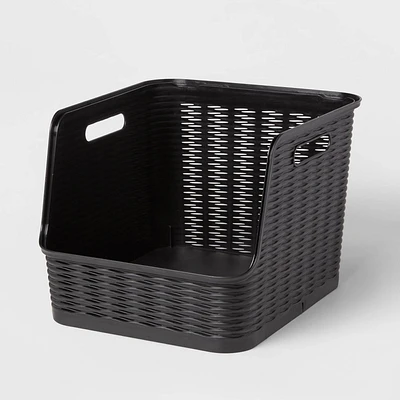 Wave Open Front Bin - Brightroom: Stackable, -Free, Volume