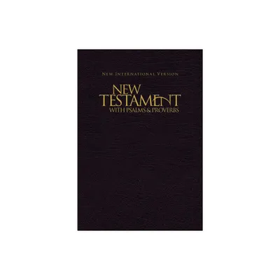 NIV, New Testament with Psalms and Proverbs, Pocket-Sized, Paperback, Black - by Zondervan