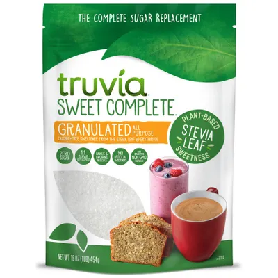 Truvia Sweet Complete Calorie-Free Sweetener from the Stevia Leaf - 16oz