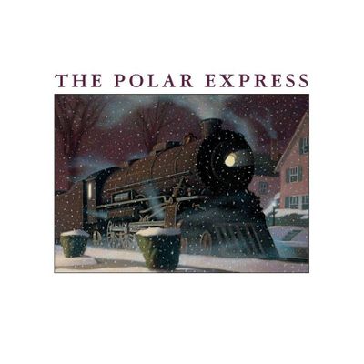 The Polar Express Big Book - by Chris Van Allsburg (Hardcover)