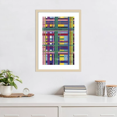 Amanti Art Scaffold in Color I by Laura Gibson Wood Framed Wall Art Print