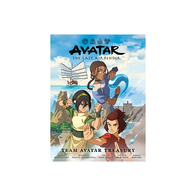 Avatar: The Last Airbender--Team Avatar Treasury Library Edition - by Faith Erin Hicks & Bryan Koneitzko & Michael Dante DiMartino (Hardcover)