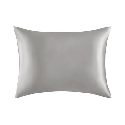 Queen Mulberry 100% Silk Pillowcase Gray