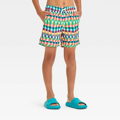 Boy Shape Printed Swim Short