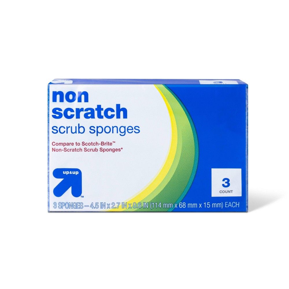 Scotch-brite Non-scratch Scrub Dots Sponges : Target