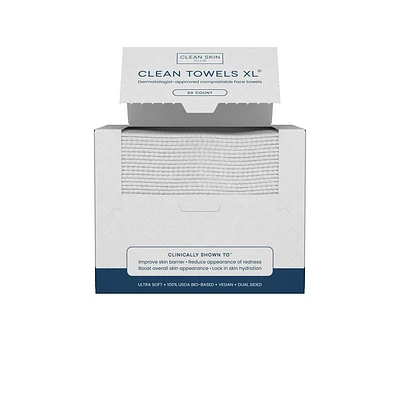 Clean Skin Club Disposable Face Towel for Improved Skin - XL