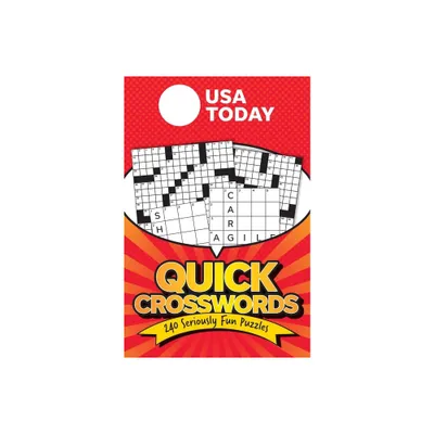 USA Today Quick Crosswords - (USA Today Puzzles) by Usa Today (Paperback)