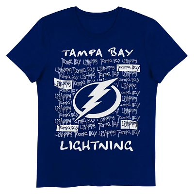 NHL Tampa Bay Lightning Girls Crew Neck T-Shirt