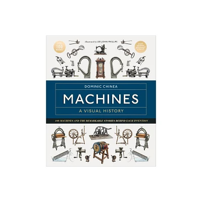 Machines a Visual History - by Dominic Chinea (Hardcover)