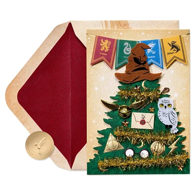 PAPYRUS Christmas Cards Harry Potter Tree