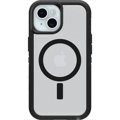 OtterBox Apple iPhone 16e/iPhone 15/iPhone 14/iPhone 13 Defender Series Pro XT Series for MagSafe Case - Dark Side