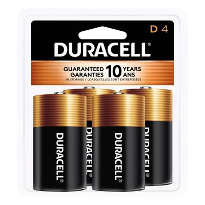Duracell Coppertop D Batteries