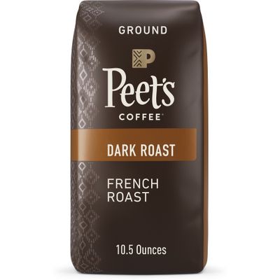 Peets French Roast Dark Roast Ground Coffee - 10.5oz