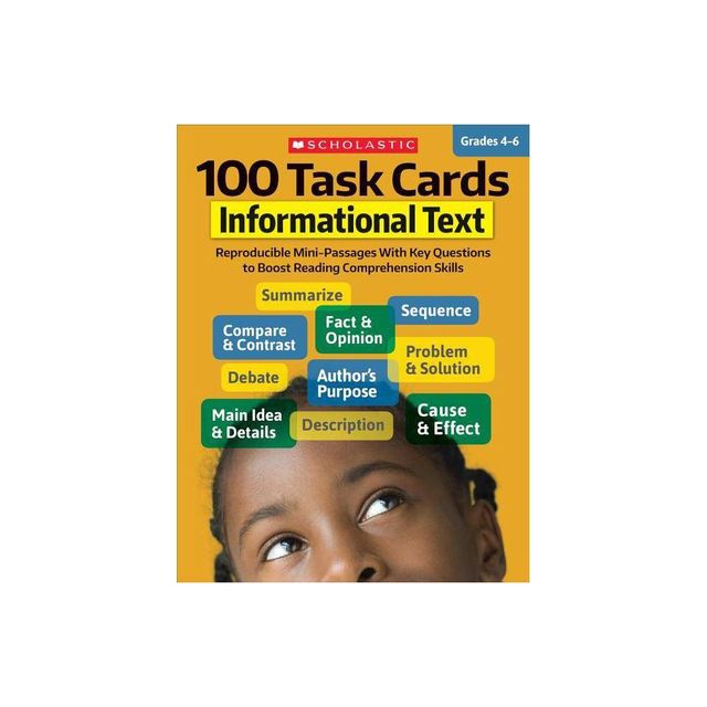 100 Task Cards - by Scholastic Teaching Resources & Scholastic (Paperback)