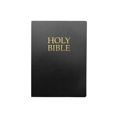 Kjver Holy Bible, Large Print, Black Ultrasoft - (King James Version Easy Read Bible) by Whitaker House (Leather Bound)